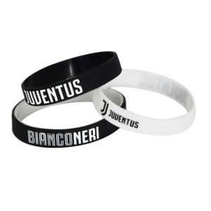 juventus bracciali gomma
